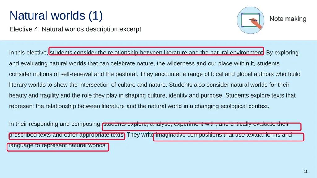 Symbols to support learning Listen Class - slide 11 of 34
