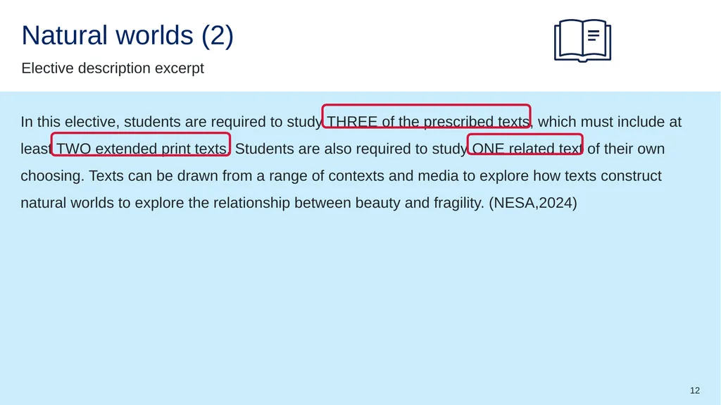 Symbols to support learning Listen Class - slide 12 of 34