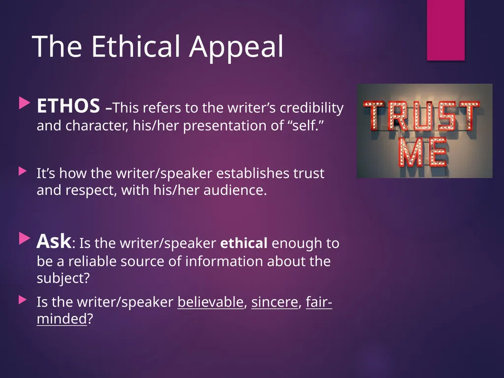 Intro to Rhetorical Analysis The Rhetorical - slide 6 of 19