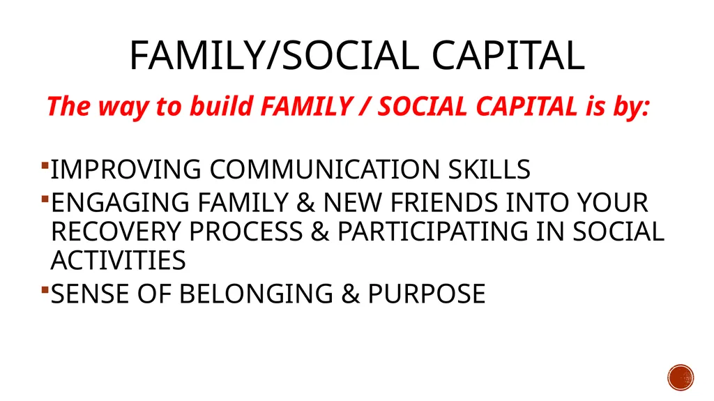 Recovery capital Monica D. Scott, MS, CAC-AD, - slide 10 of 23