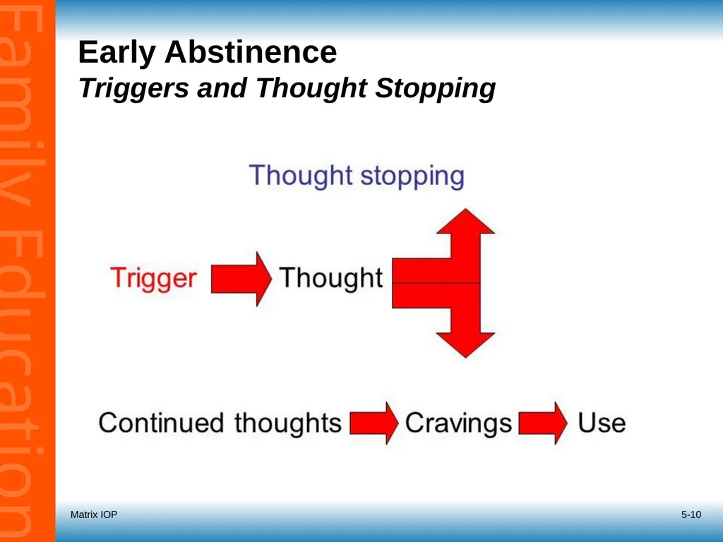 5-1 Session 5: Roadmap for Recovery Recovery - slide 10 of 32