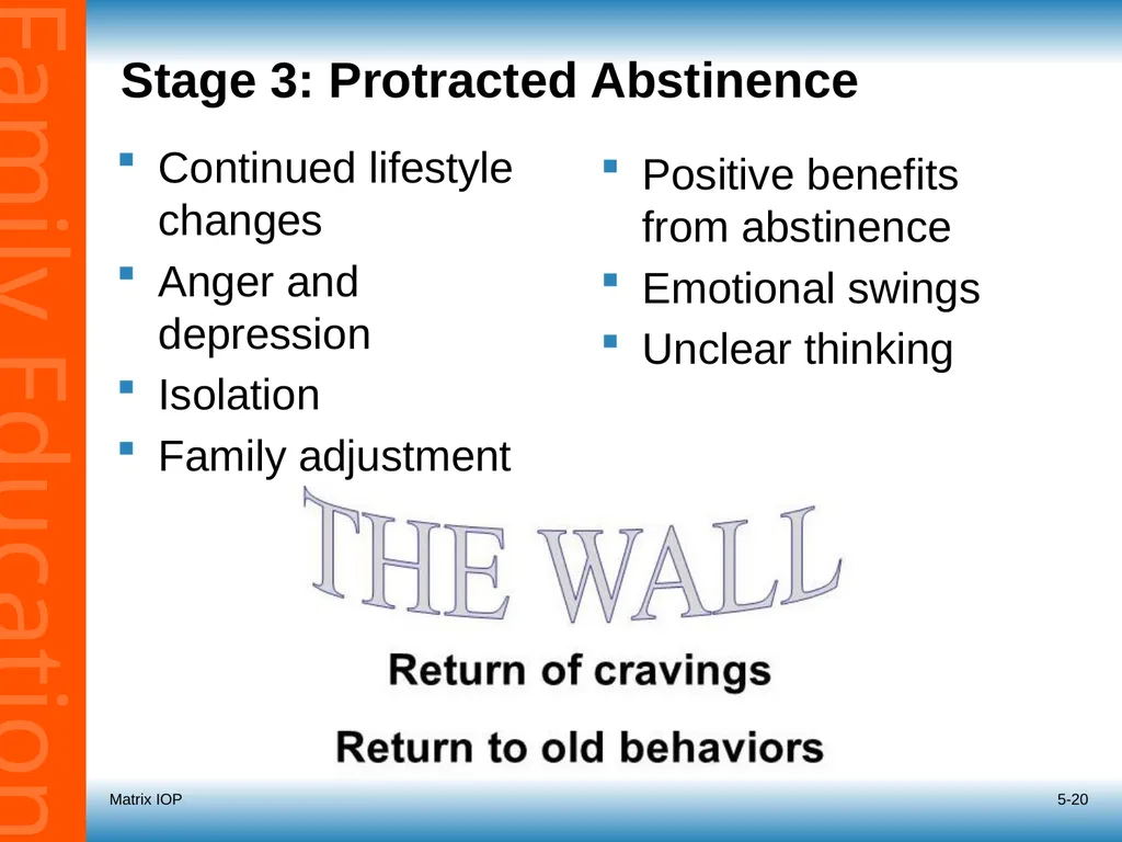 5-1 Session 5: Roadmap for Recovery Recovery - slide 20 of 32