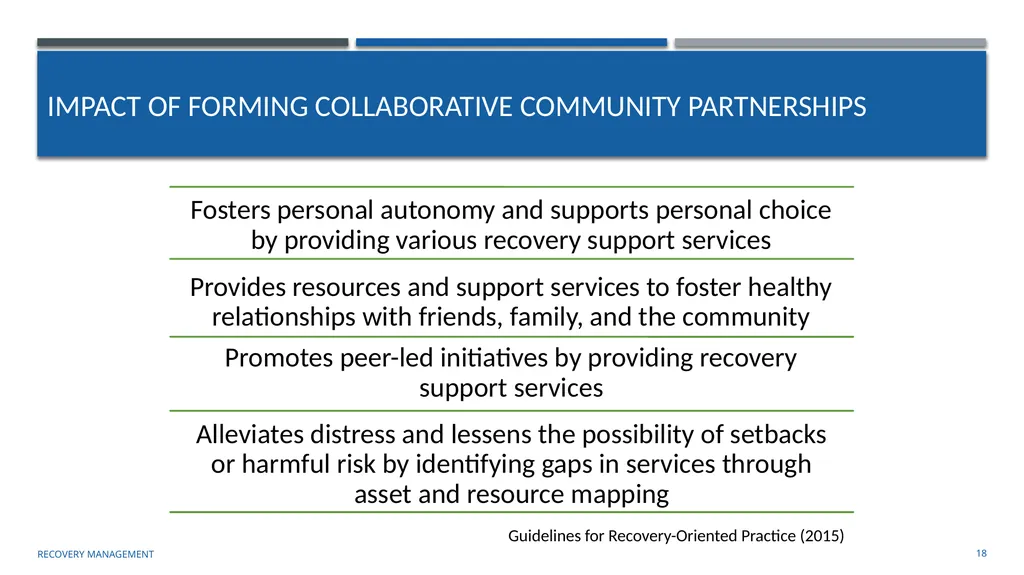 Supporting Social Inclusion and Advocacy Module 7 - slide 18 of 40