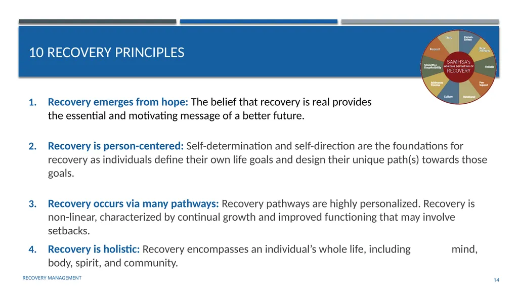 Building an organizational Recovery-Oriented - slide 14 of 39
