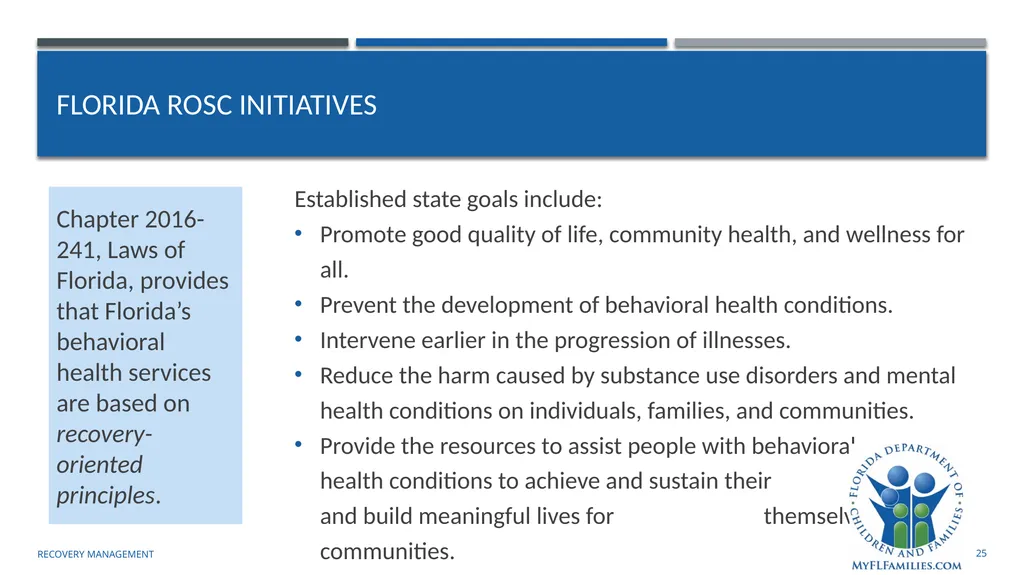 Building an organizational Recovery-Oriented - slide 25 of 39