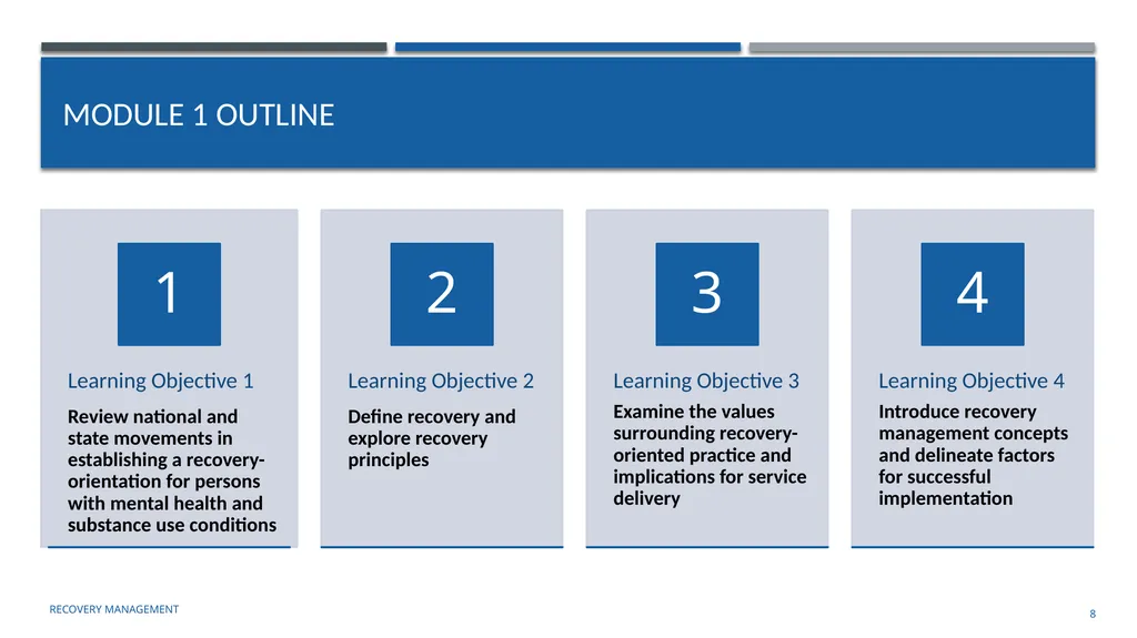 Building an organizational Recovery-Oriented - slide 8 of 39