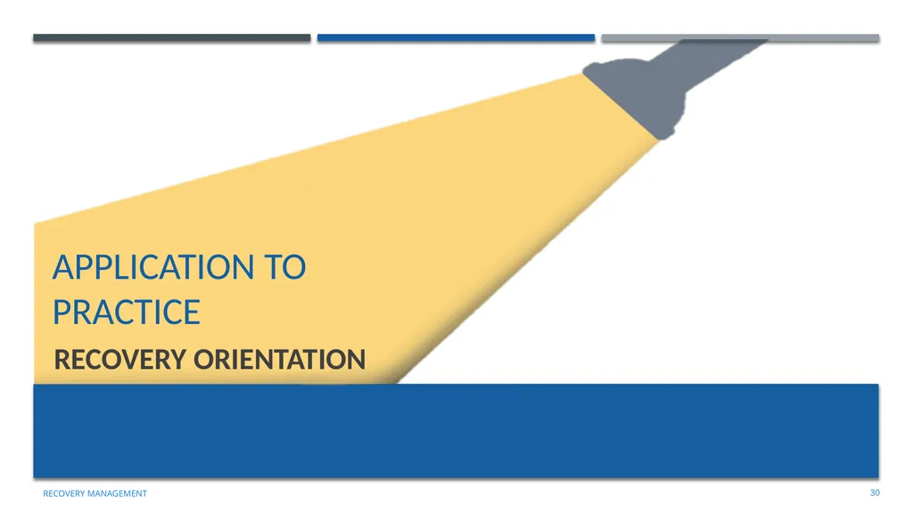 Building an organizational Recovery-Oriented - slide 30 of 39