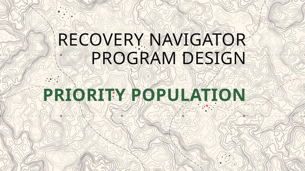 Recovery Navigator Program by Susan Peacey, King - slide 3 of 12