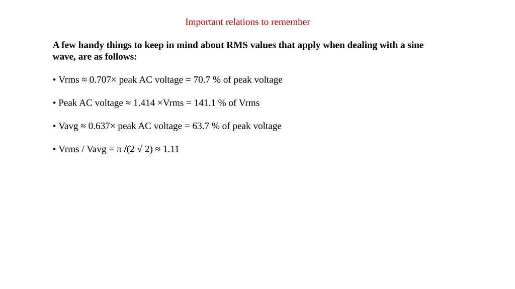 Rectifiers Half wave and Full wave rectifiers - slide 5 of 16