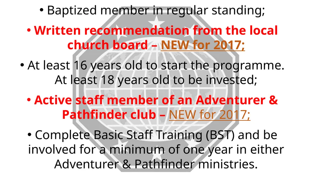 MASTER Masterguide In Training (M.I.T) GUIDE - slide 2 of 16