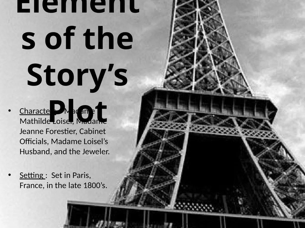 The Necklace Guy de Maupassant Guy de Maupassant - slide 3 of 10