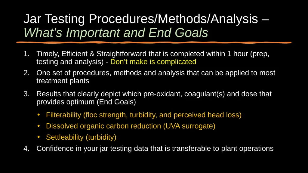 JAR TESTING MADE EASY STATE WATER RESOURCES - slide 7 of 61