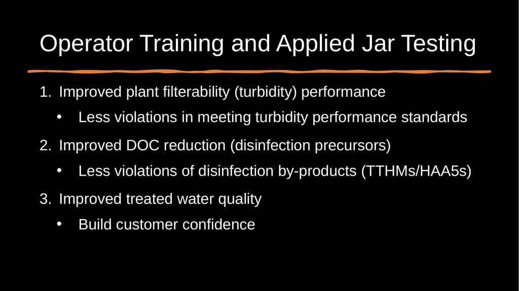 JAR TESTING MADE EASY STATE WATER RESOURCES - slide 6 of 61
