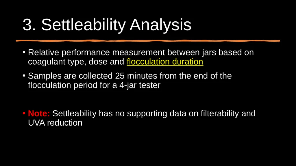 Jar Testing Confidence in Results for Plant - slide 12 of 30
