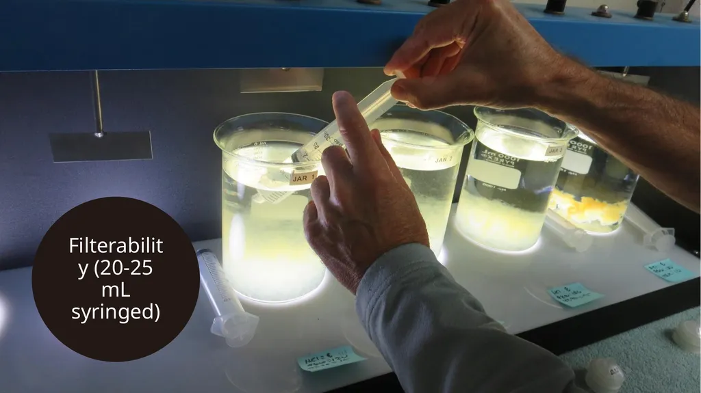 Jar Testing Confidence in Results for Plant - slide 16 of 30