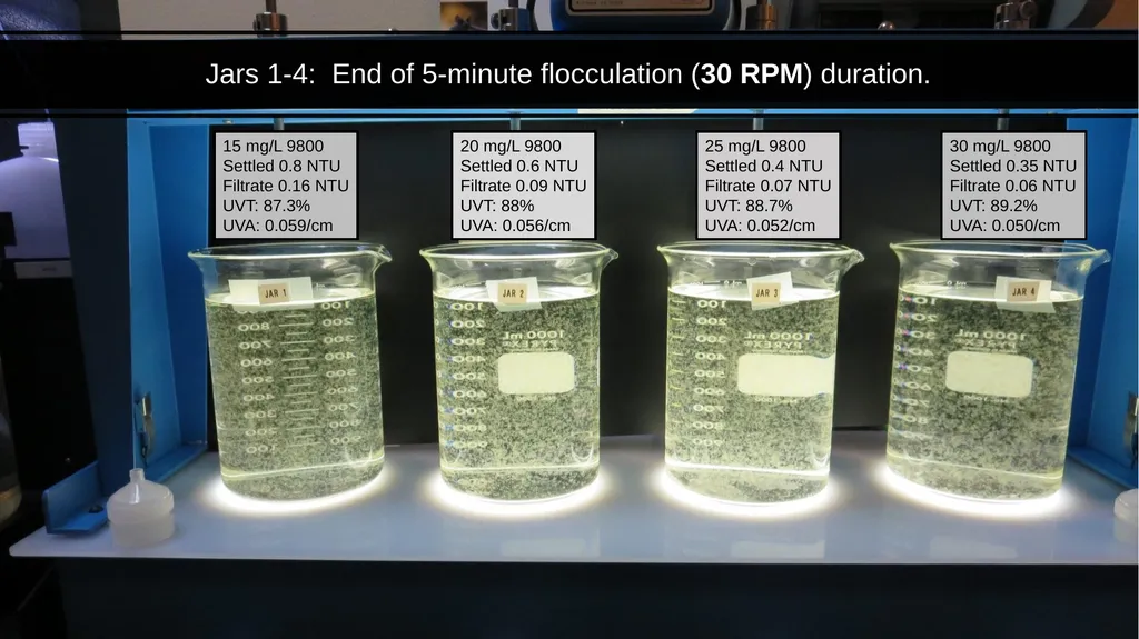 Pope Valley School CA2800840 Napa County Jar Test - slide 9 of 16