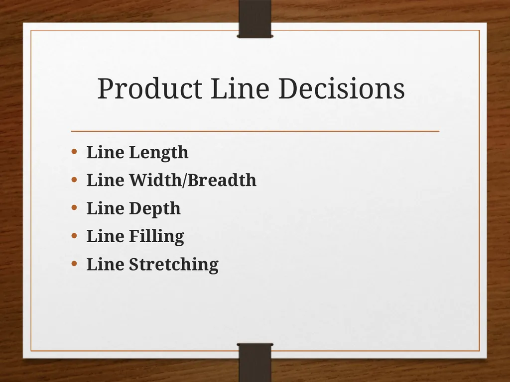 CHAPTER 8 Products, services, brands: Building - slide 22 of 27