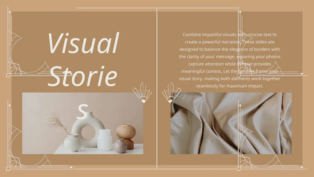 PRESENTATION SLIDES Elegant Border INTRODUCTION - slide 10 of 16