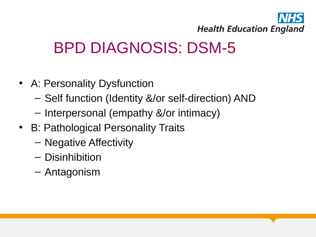 Psychotherapy BORDERLINE PERSONALITY DISORDER: A - slide 12 of 66