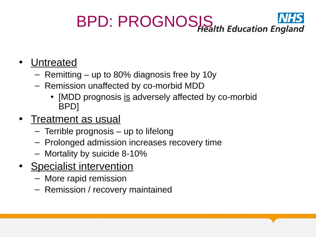 Psychotherapy BORDERLINE PERSONALITY DISORDER: A - slide 16 of 66