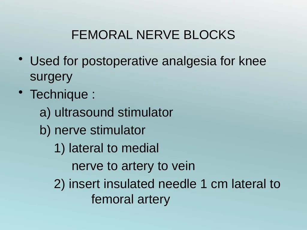 Surgery Under Regional Anesthesia Jean Daniel - slide 42 of 76