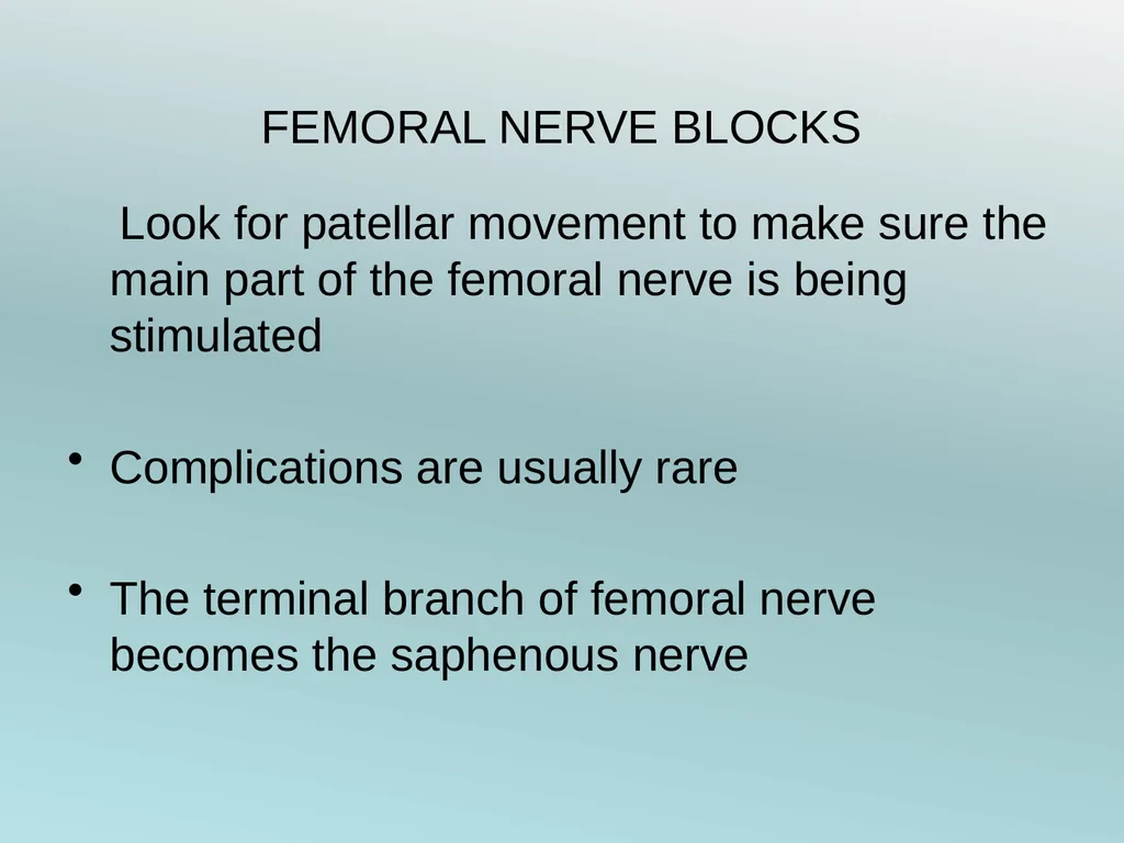 Surgery Under Regional Anesthesia Jean Daniel - slide 43 of 76