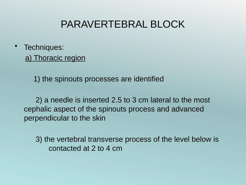 Surgery Under Regional Anesthesia Jean Daniel - slide 68 of 76