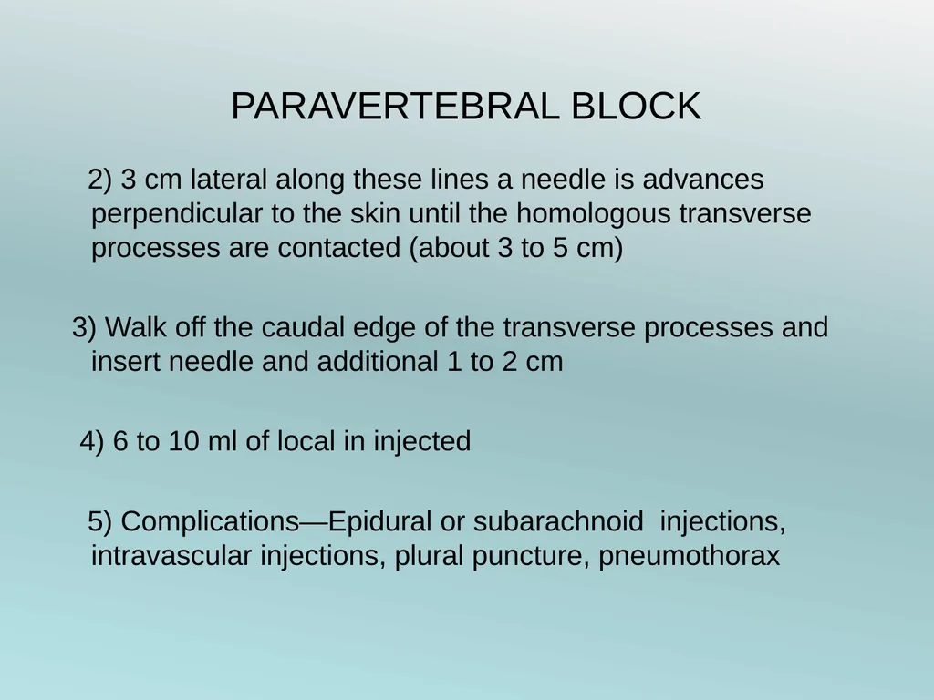 Surgery Under Regional Anesthesia Jean Daniel - slide 70 of 76