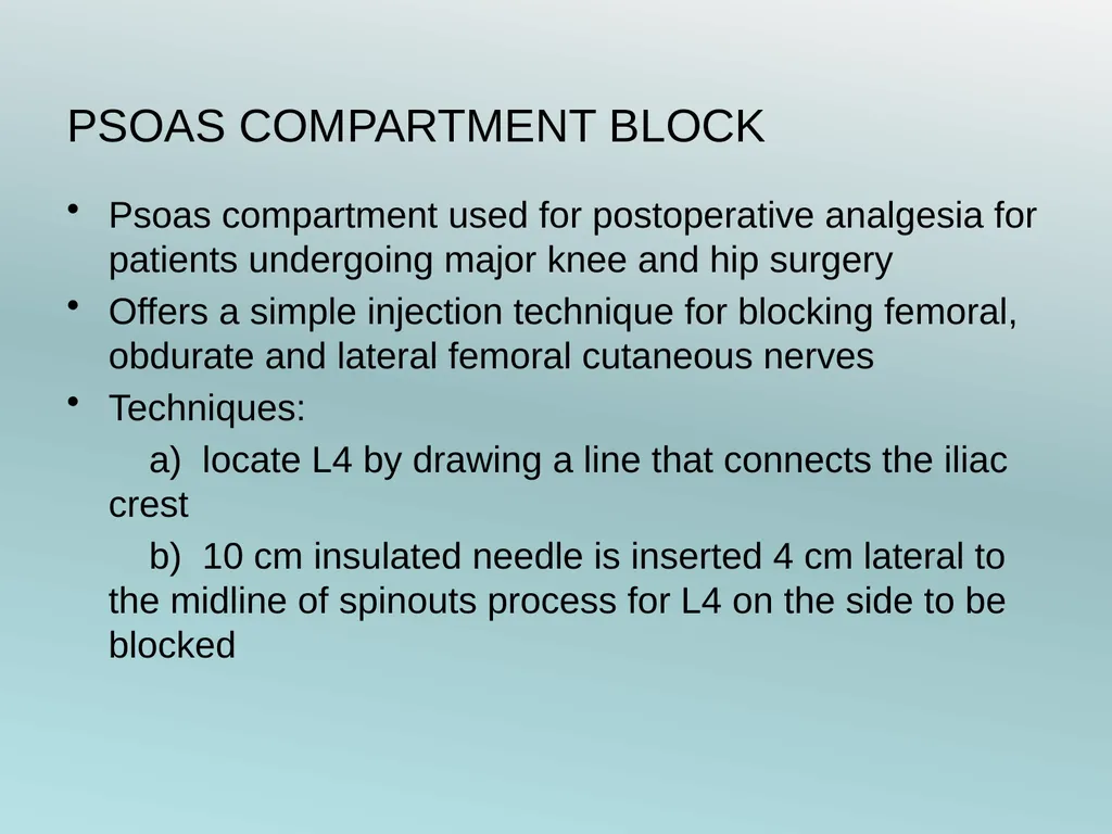 Surgery Under Regional Anesthesia Jean Daniel - slide 33 of 76