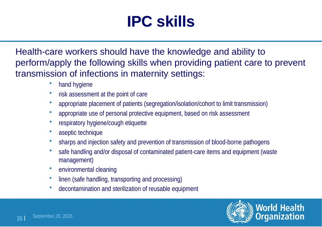 Module 1 Introduction to maternal and neonatal - slide 35 of 38