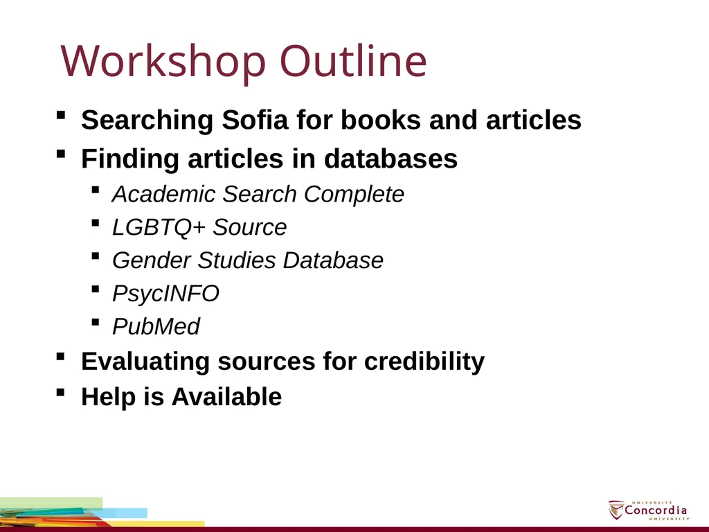 Library Orientation for HIV/AIDS: Cultural, - slide 2 of 23