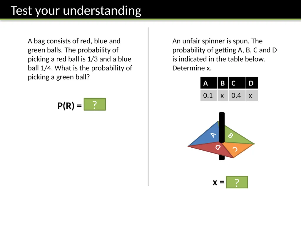 Year 8: Probability Dr J Frost - slide 14 of 39