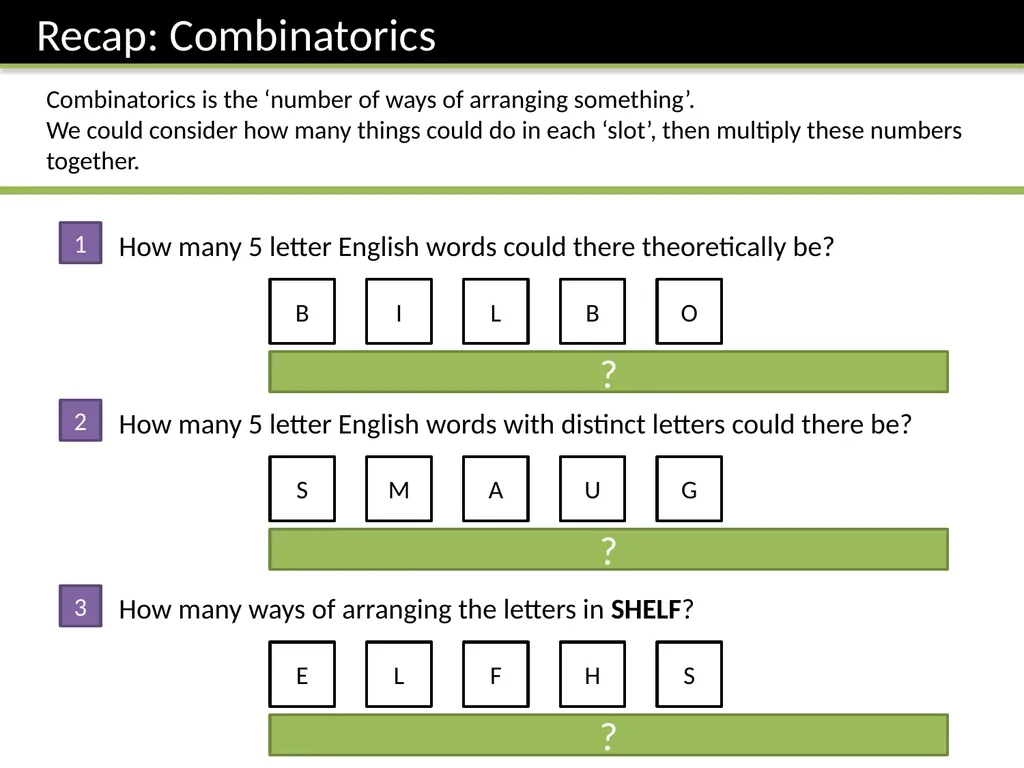 Year 8: Probability Dr J Frost - slide 7 of 39
