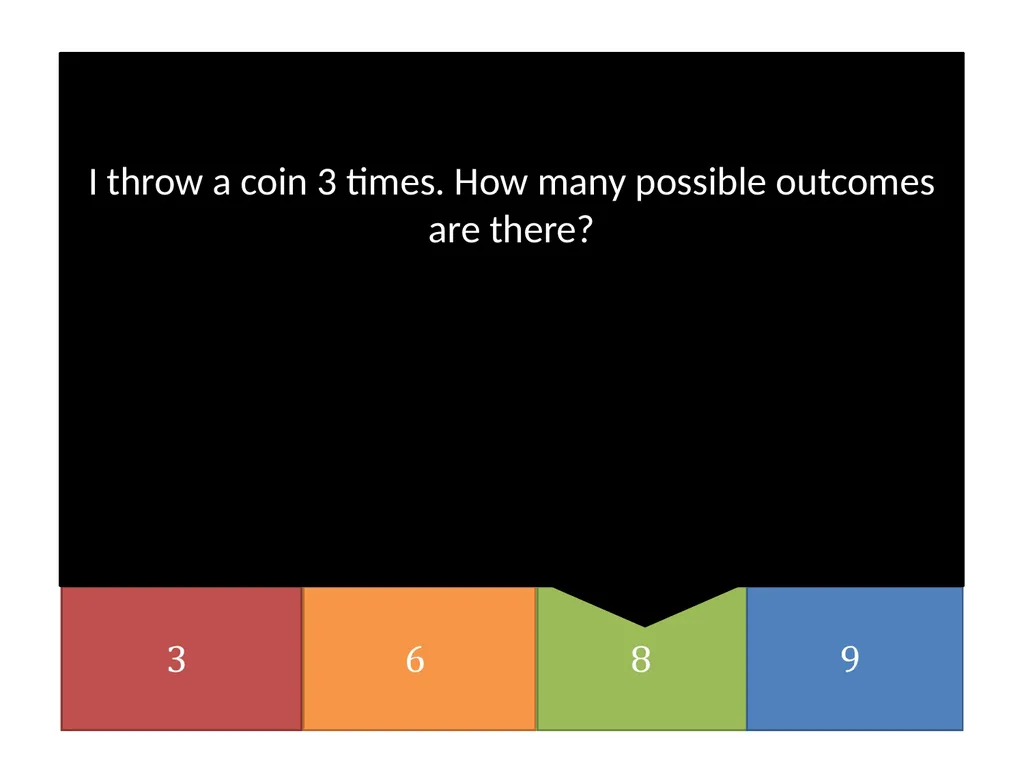 Year 8: Probability Dr J Frost - slide 28 of 39