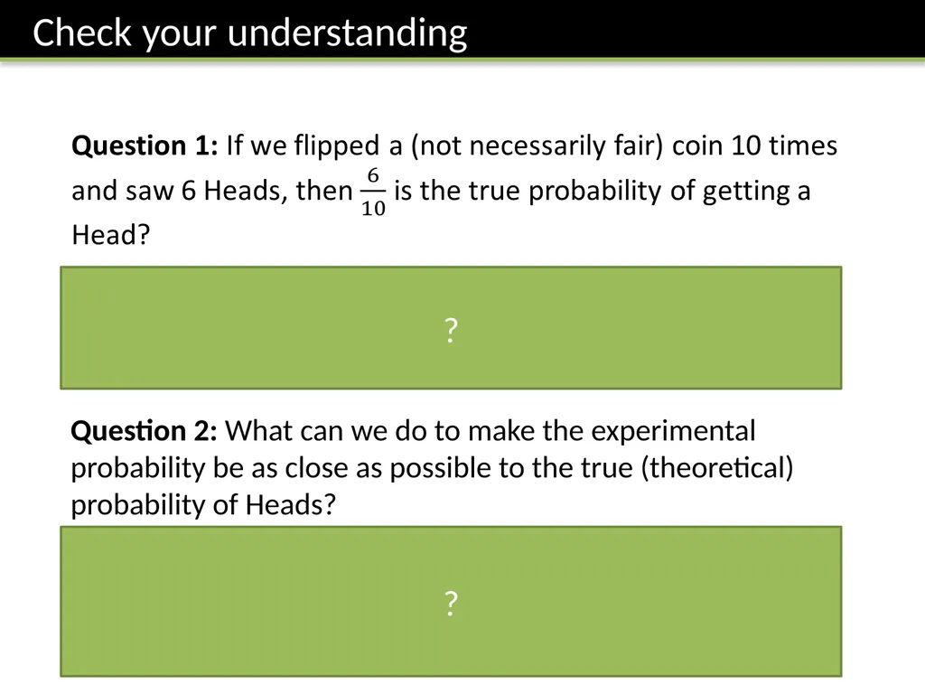 Year 8: Probability Dr J Frost - slide 18 of 39