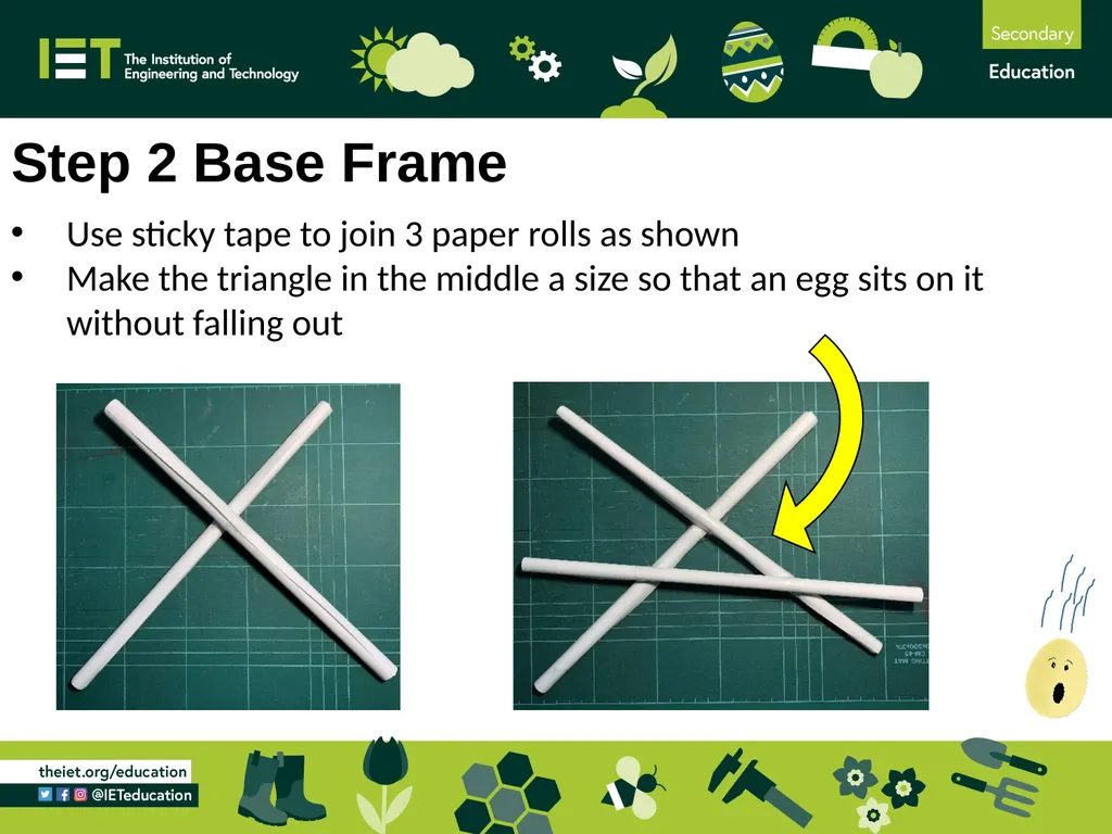 Egg Drop Challenge A challenge to protect an egg - slide 6 of 10
