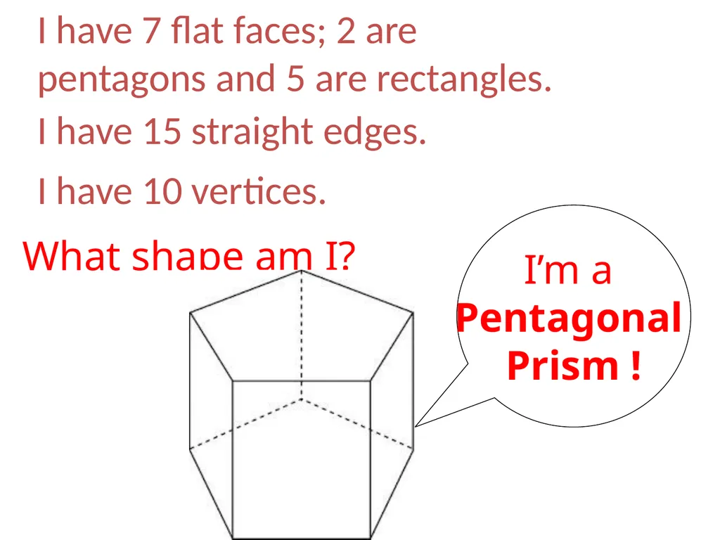IDENTIFYING 3D-SHAPE PROPERTIES What properties - slide 15 of 17