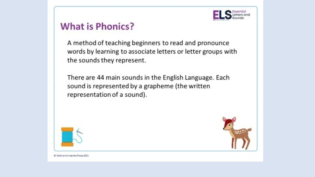 Phonics workshop Reception Monday 6th November - slide 4 of 34