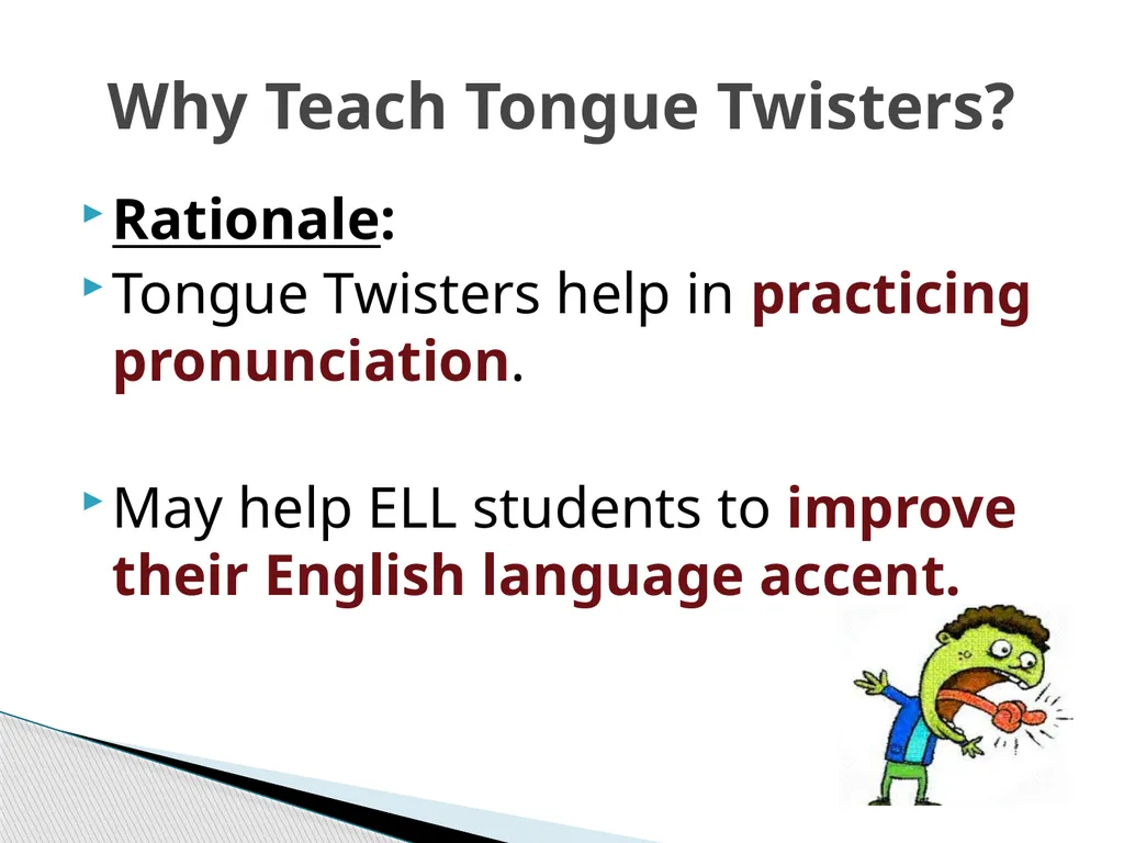 American Slang & Tongue Twisters Definition: Slang - slide 10 of 13