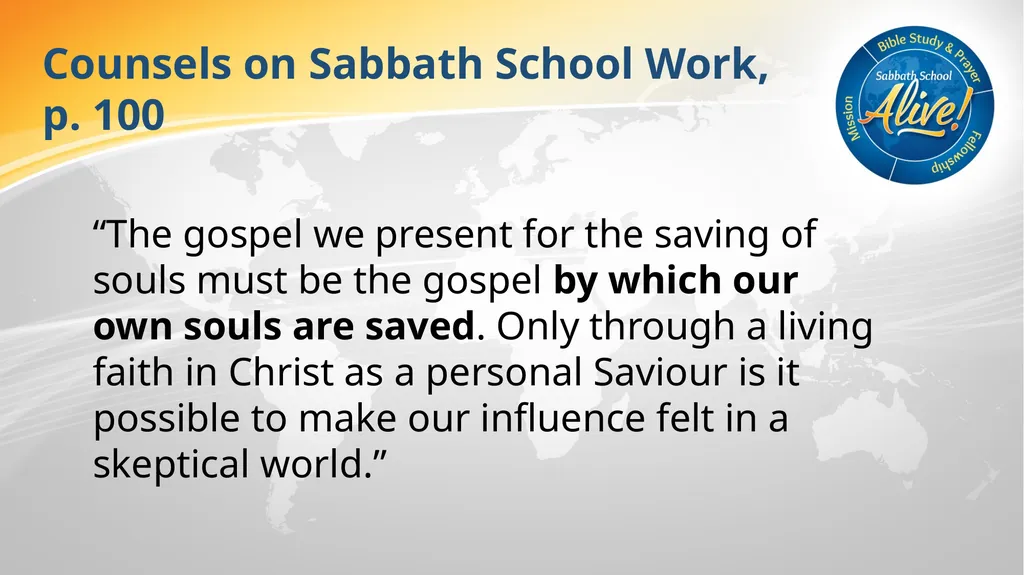 The Soul-Winning Sabbath School Teacher Bible - slide 11 of 106
