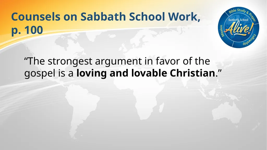 The Soul-Winning Sabbath School Teacher Bible - slide 12 of 106
