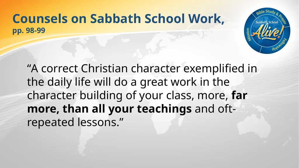 The Soul-Winning Sabbath School Teacher Bible - slide 13 of 106