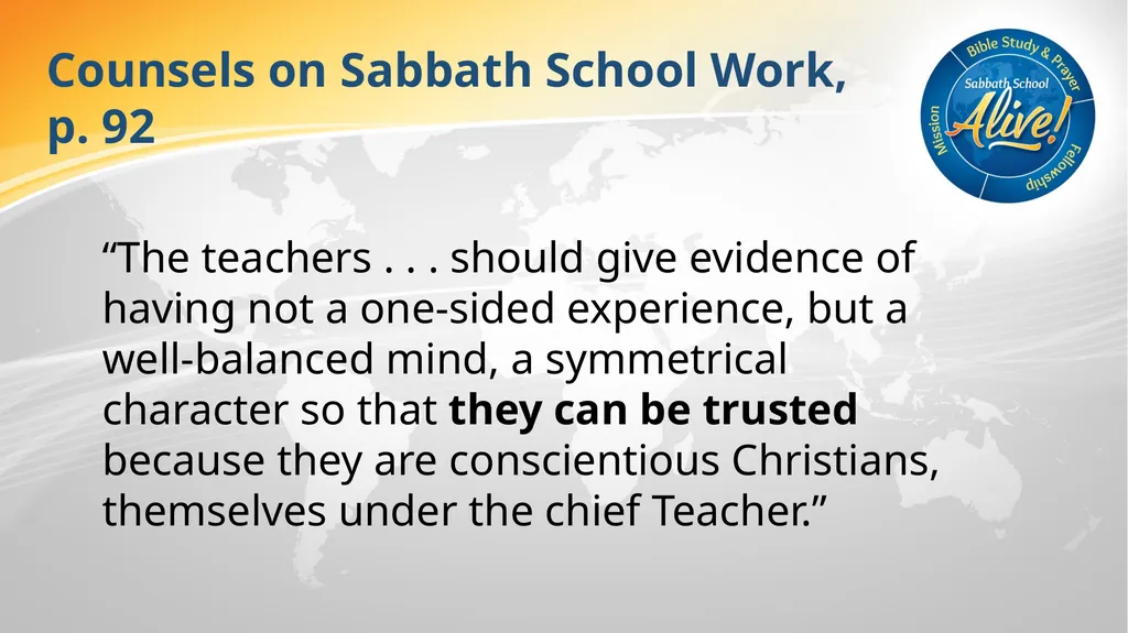 The Soul-Winning Sabbath School Teacher Bible - slide 15 of 106