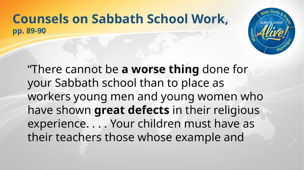 The Soul-Winning Sabbath School Teacher Bible - slide 19 of 106