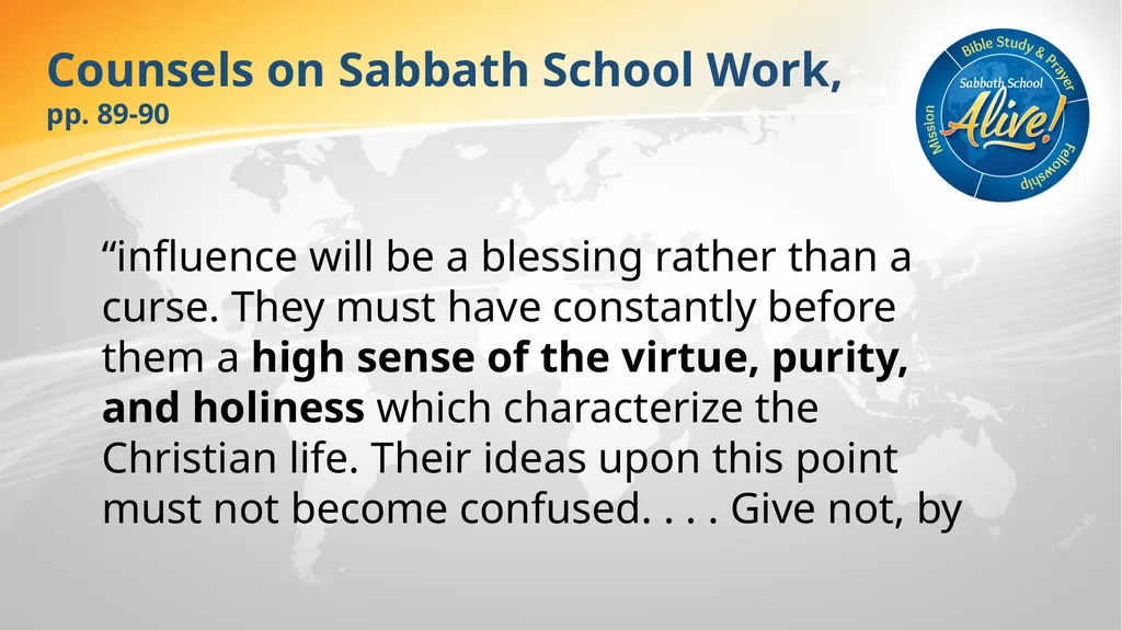 The Soul-Winning Sabbath School Teacher Bible - slide 20 of 106