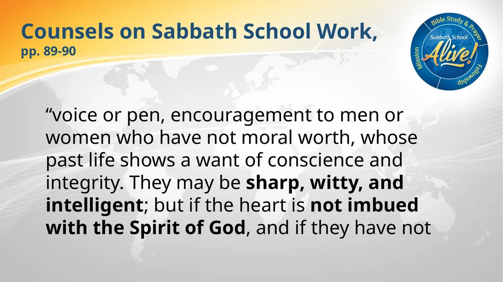 The Soul-Winning Sabbath School Teacher Bible - slide 21 of 106
