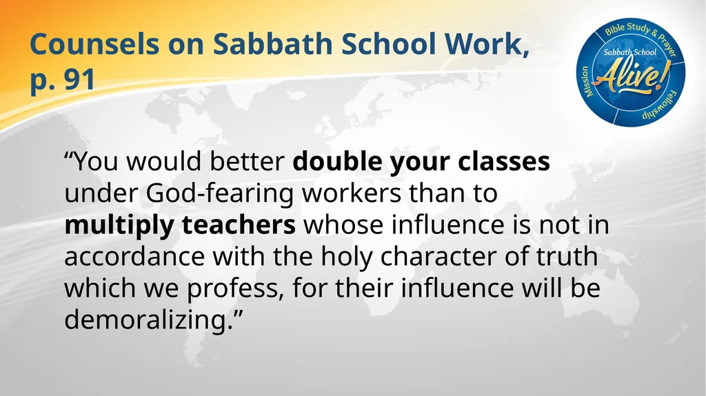 The Soul-Winning Sabbath School Teacher Bible - slide 23 of 106