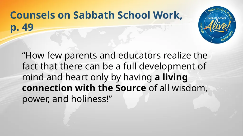 The Soul-Winning Sabbath School Teacher Bible - slide 25 of 106