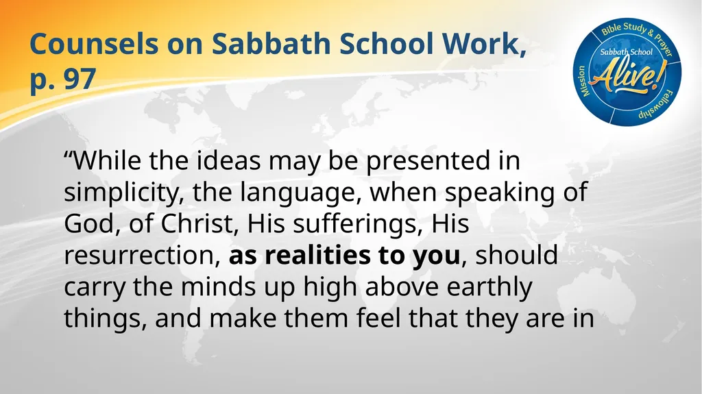 The Soul-Winning Sabbath School Teacher Bible - slide 31 of 106