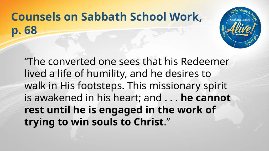 The Soul-Winning Sabbath School Teacher Bible - slide 36 of 106